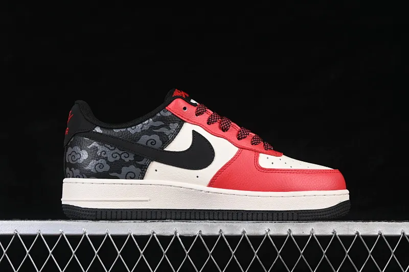 All categories Nk Air Force 1 Air Force series Nk Air Force 1 Low Air Force low top Nike Air Force 1'07 Low Year of the Horse limited edition Moiré Rima Air Force 1 low top casual sneakers MZ9588-832